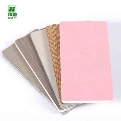 Contemporary Colorful Decorative Laminated MgO Board 1220*2440mm 1220*2745mm