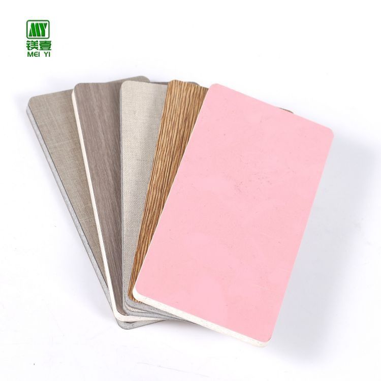 Colorful Decorative Laminated MgO Wall Boards For Contemporary Interiors